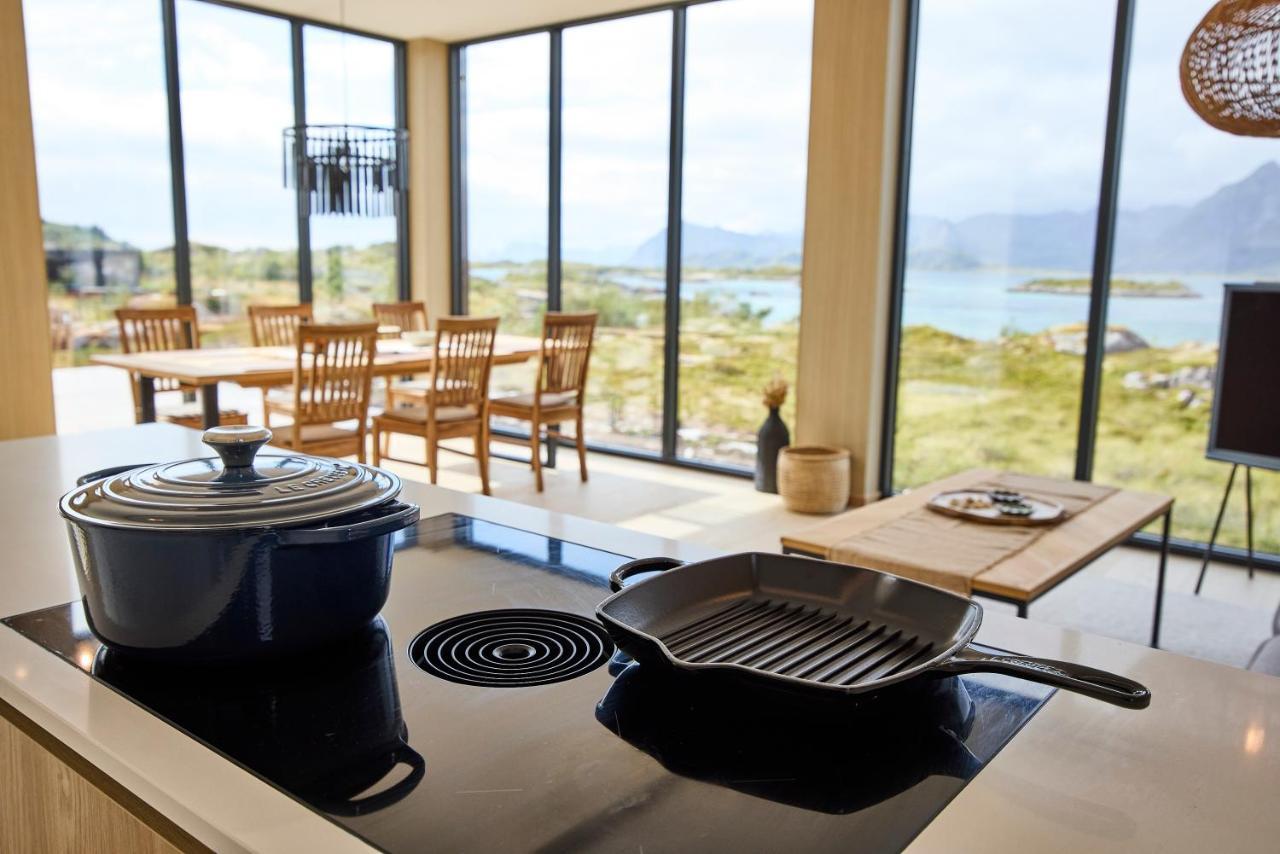 New! Lofoten Luxury Home Near Henningsvaer Lyngværet Εξωτερικό φωτογραφία